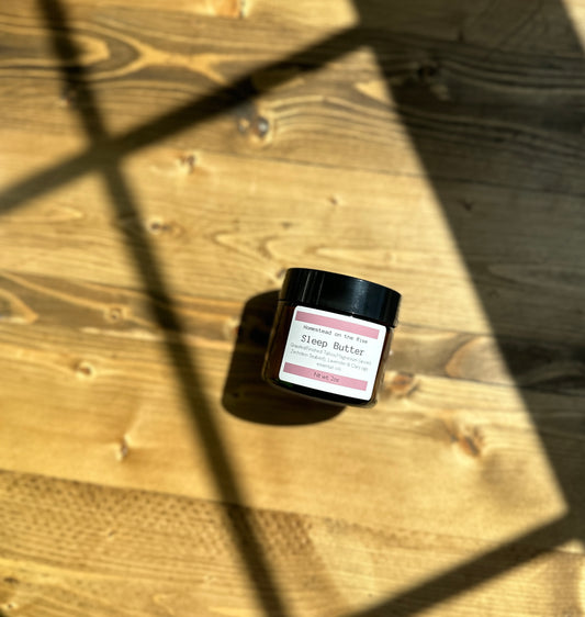 Lavender & Clary Sage Magnesium sleep butter