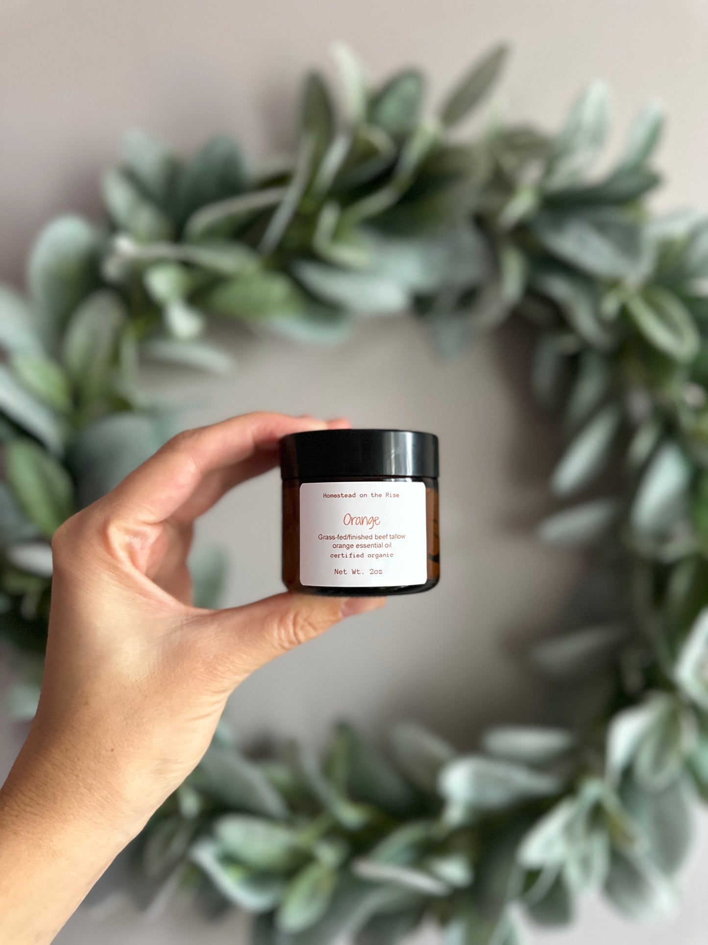 Beef Tallow Skin Butter- Orange