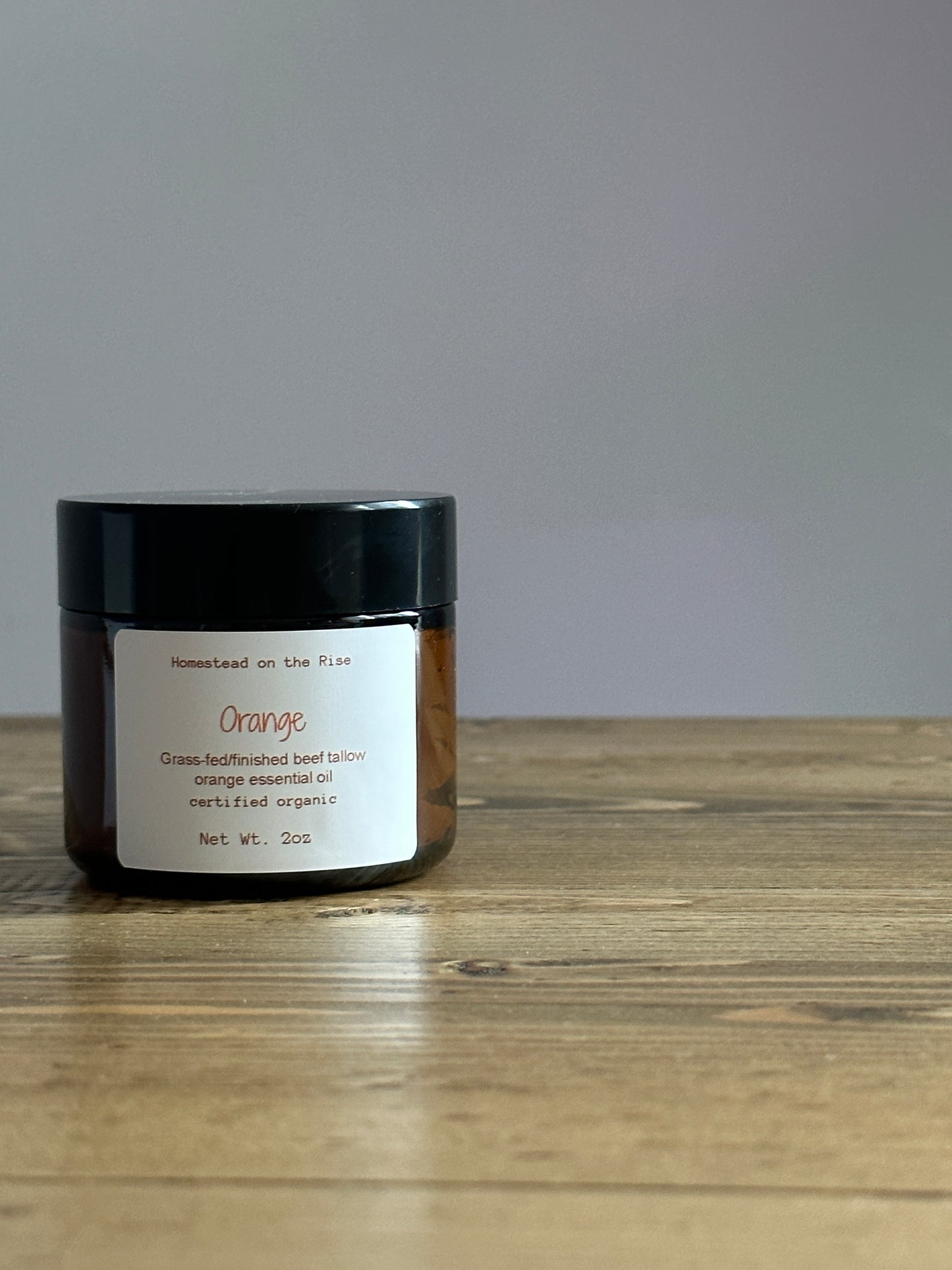 Beef Tallow Skin Butter- Orange