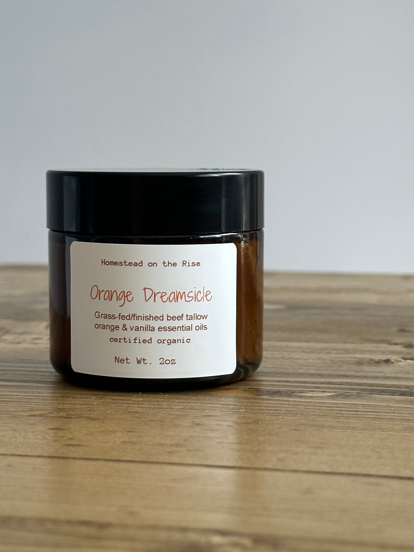 Beef Tallow Skin Butter- Orange dreamsicle