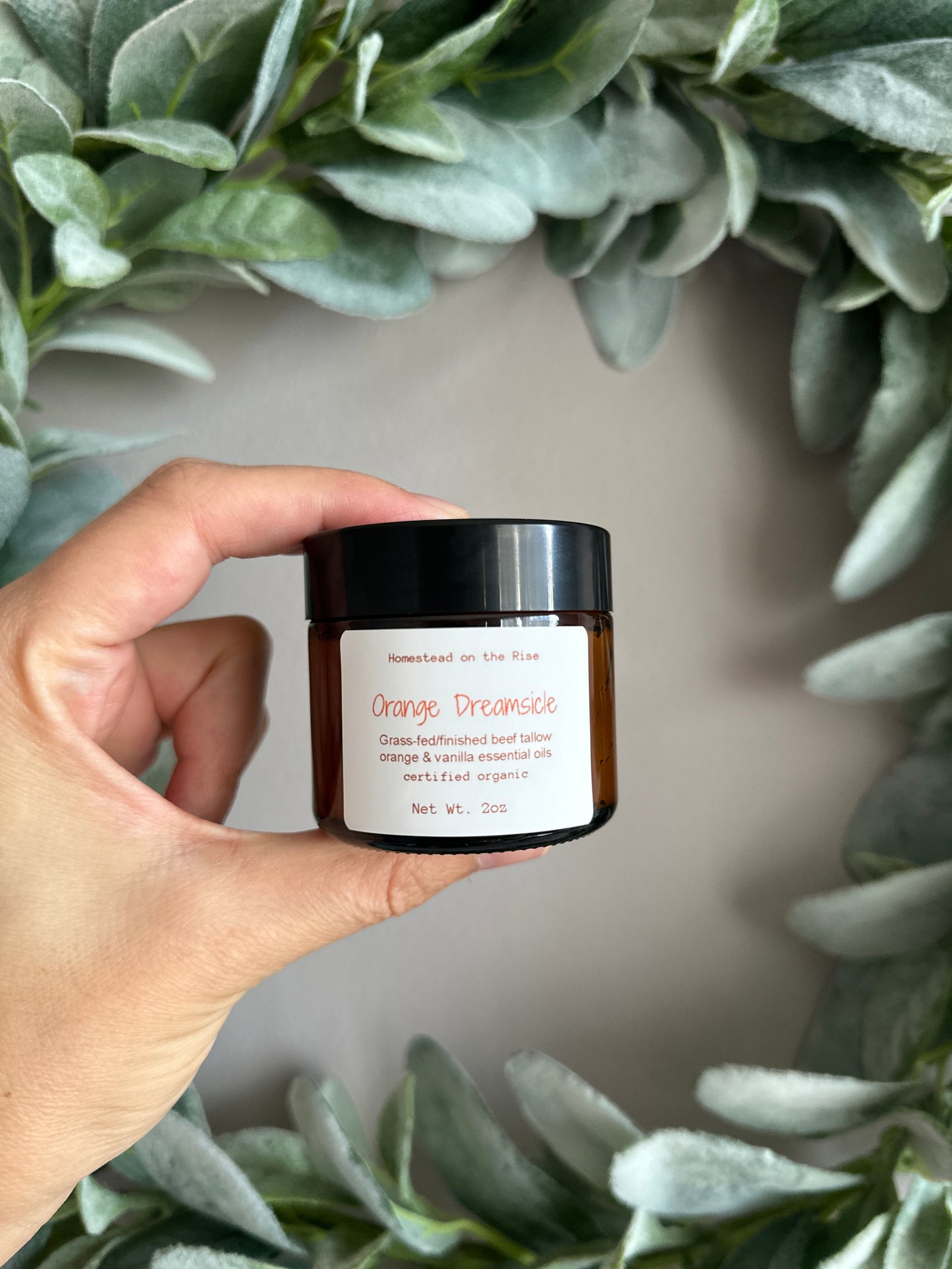 Beef Tallow Skin Butter- Orange dreamsicle