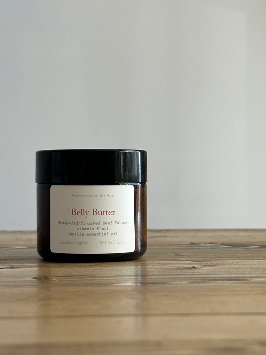 Beef Tallow Belly Butter