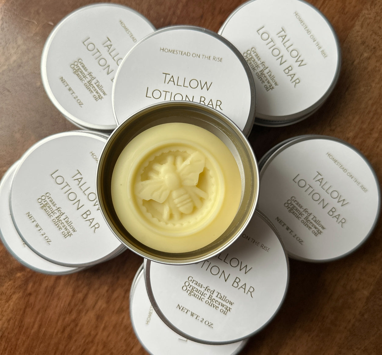 Tallow lotion bar