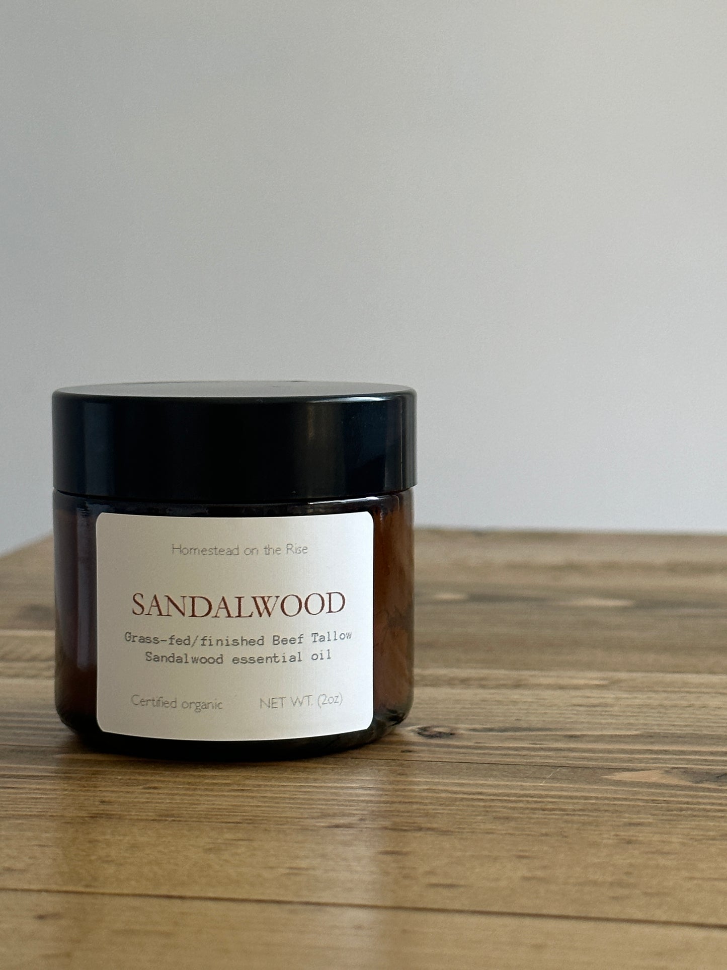 Beef Tallow Skin Butter- Sandalwood